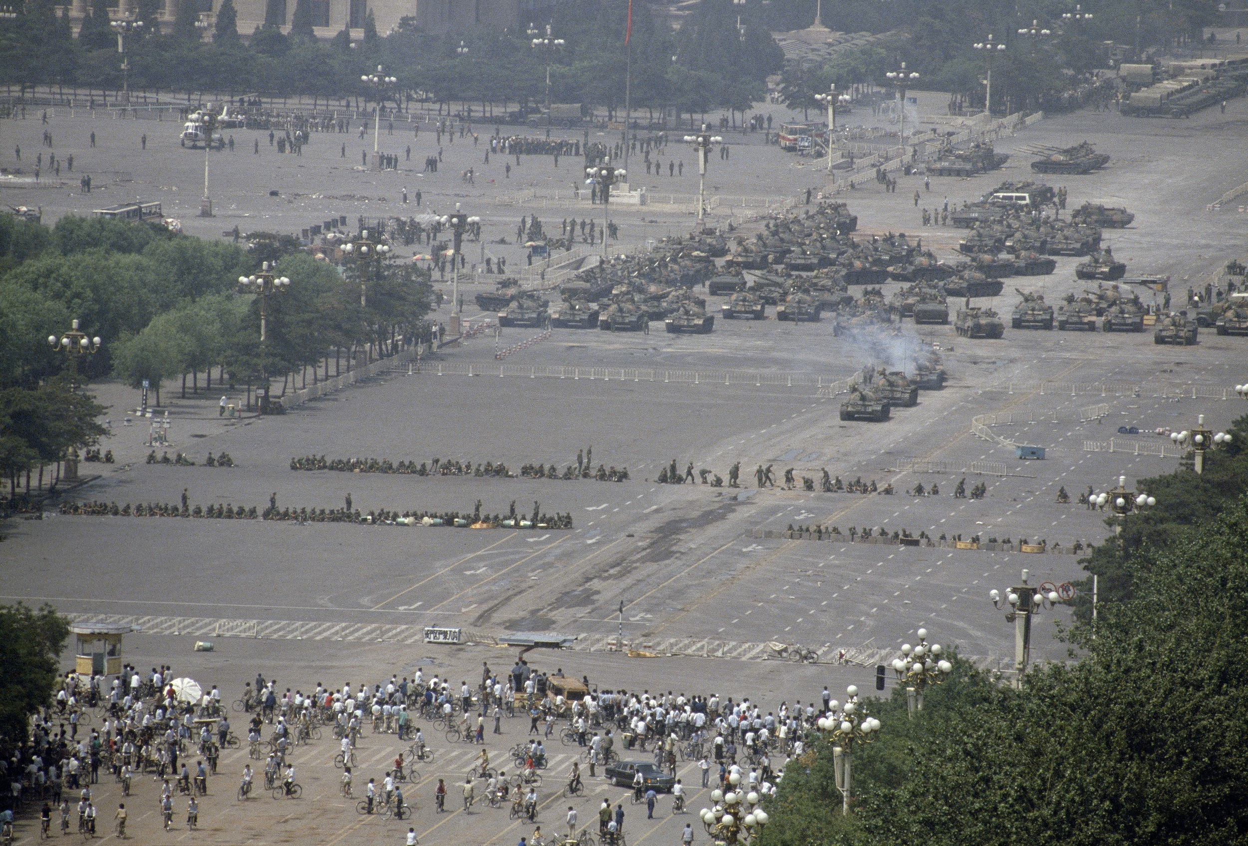 CHINA. Beijing. Tiananmen Square protests. 1989.