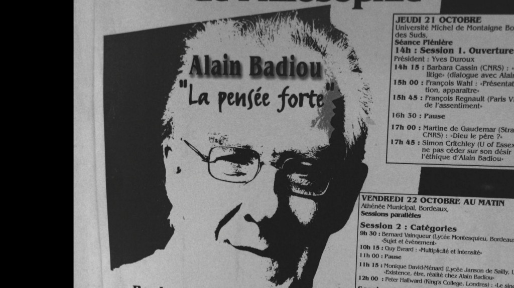 Αλέν Μπαντιού (Alain Badiou)