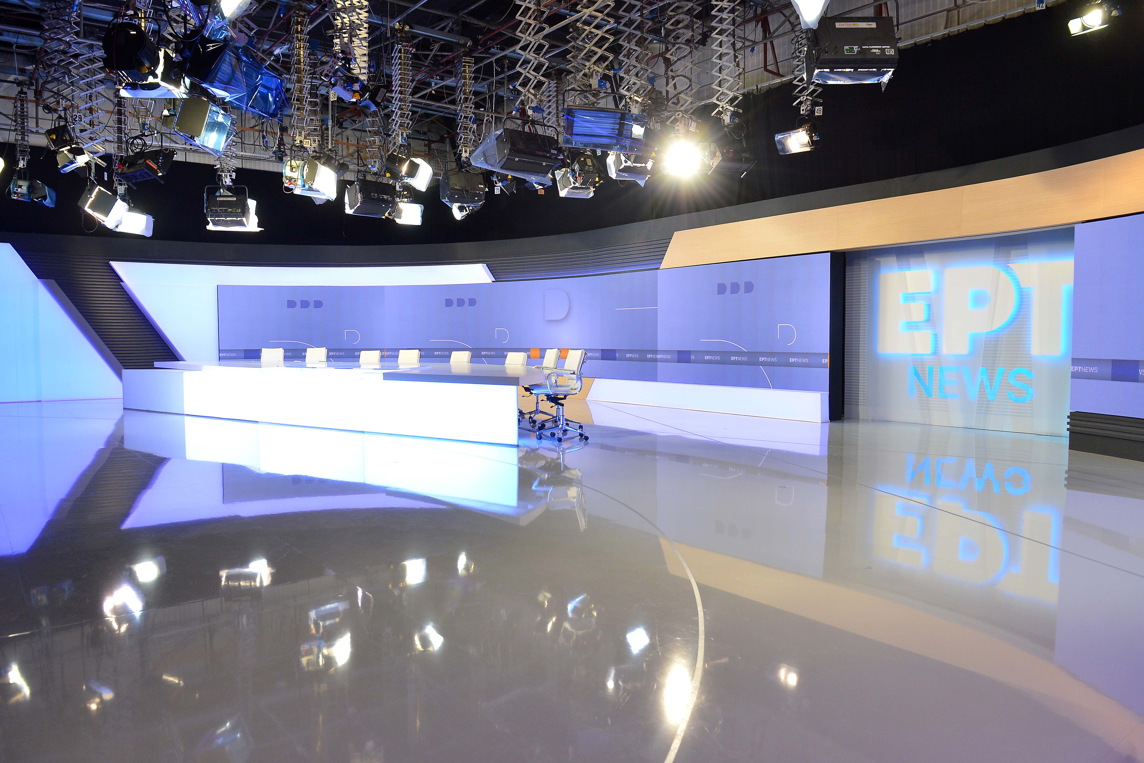 Παρουσίαση του EΡTNEWS – Το υπερσύγχρονο στούντιο που θα γίνει το πολιτικό debate